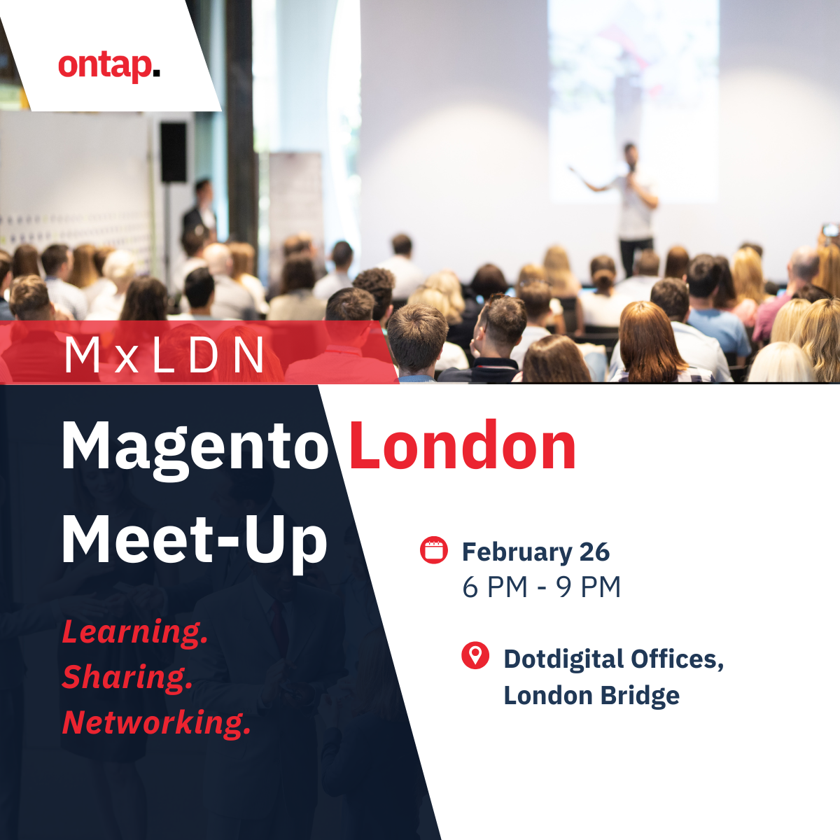 On Tap joins MxLDN Magento London Meetup 2025