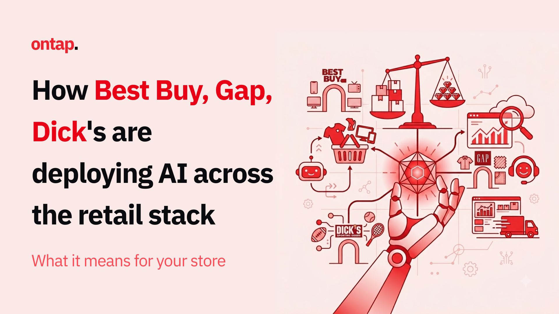 How Best Buy, Gap, And Dick's Are Deploying AI Across The Retail Stack: What It Means For Your Store