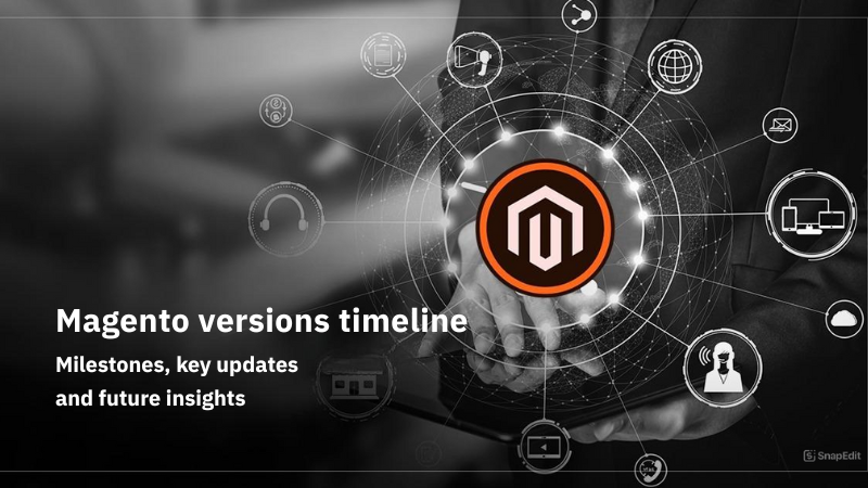 Magento versions timeline