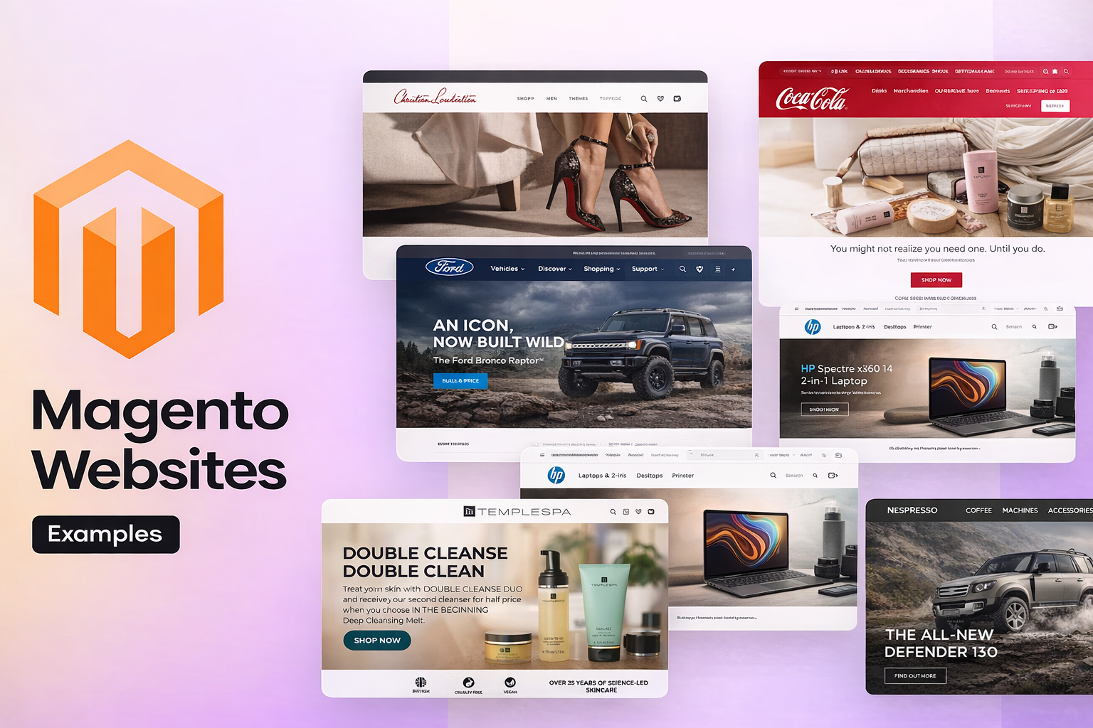 magento websites