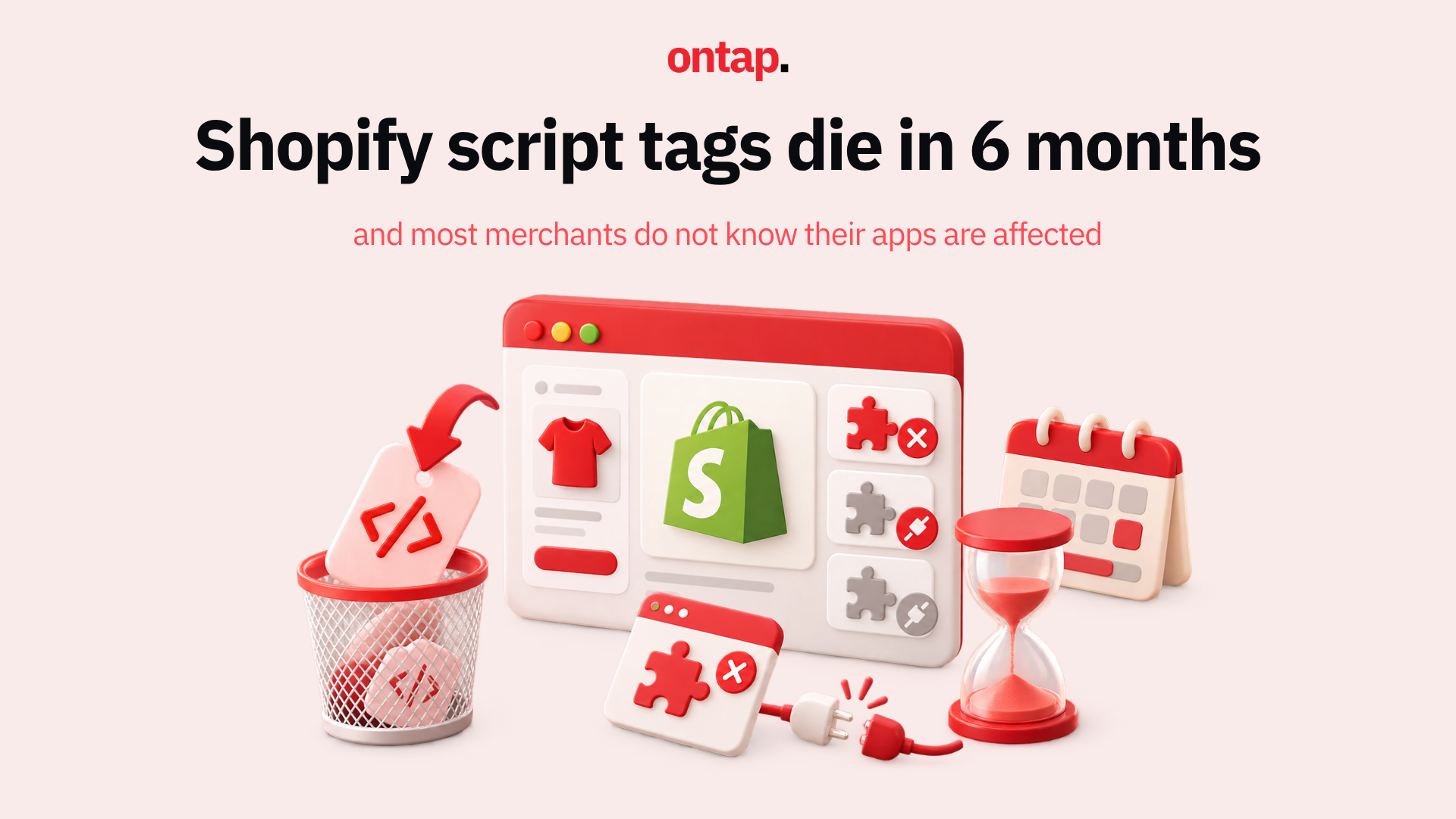 Shopify script tags die in six months, and most merchants do not know their apps are affected