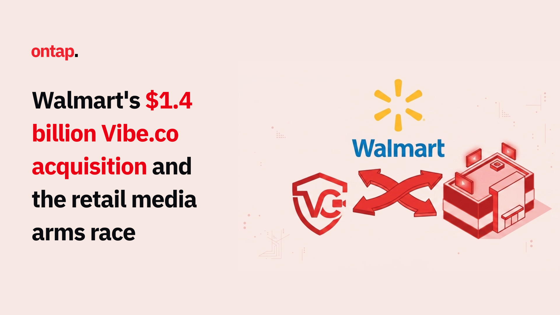 Walmart's $1.4 billion Vibe.co acquisition and the retail media arms race