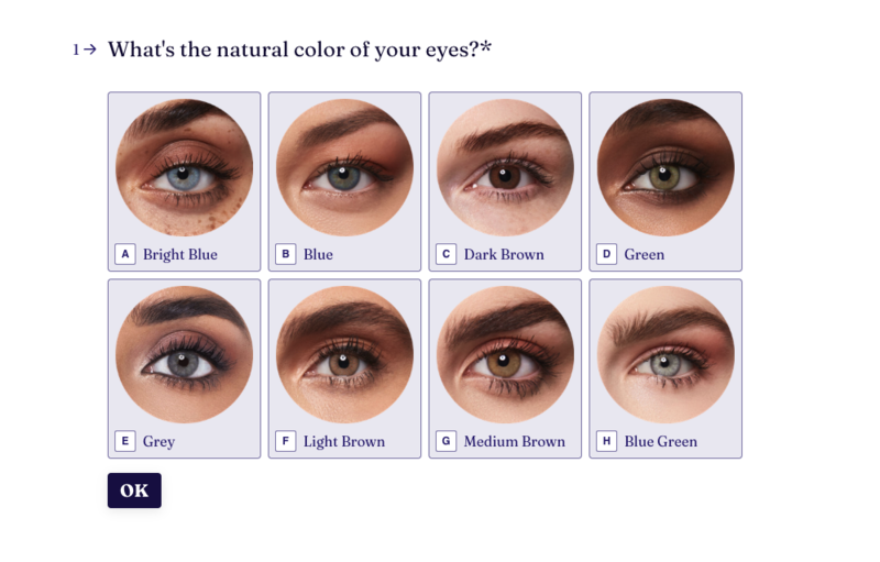 SWATI's lens quiz page