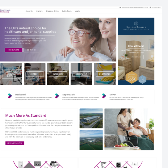 Hyva Theme Development Casestudy - Countrywide